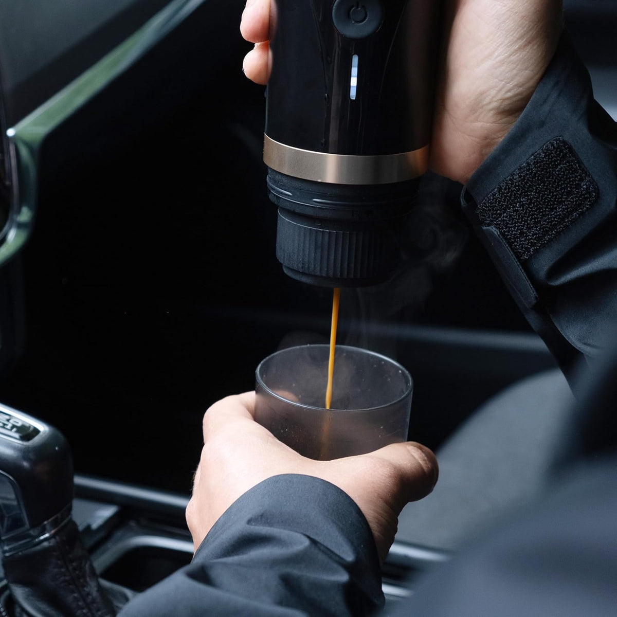 Coffeebird Portable espresso machine Koffiezetapparaat Zwart Capaciteit koppen: 5 Portable