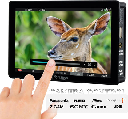 7 Inch Field Monitor – Cameramonitor – Videomonitor – Extern Scherm – HDMI/SDI Monitor – 2200 Nits Daglichtzichtbaarheid – Touchscreen Camerabediening
