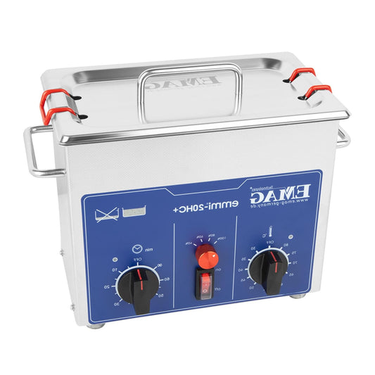 Ultrasone reiniger – Ultrasoon schoonmaakapparaat – Sieraden reiniger – Brilreiniger – Horloge reiniger – RVS behuizing – 1,5 liter inhoud – Inclusief 500 ml ultrasoon reiniger
