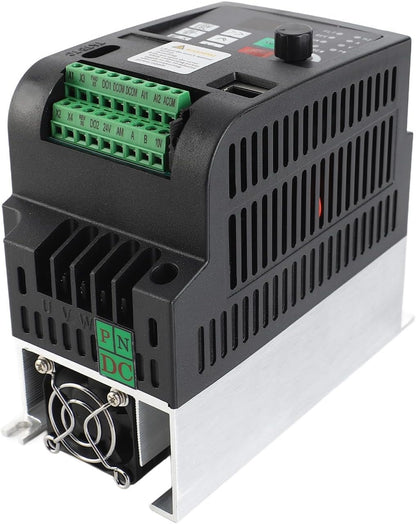 Zonneomvormer PV-frequentieomvormer PWM-besturing DC 200V-400V ingang driefasige AC0-220V uitgang 2.2KW