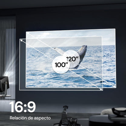 150 Inch Valerion vast frame projectiescherm, 1,3 dB piekversterking, 80% beeldkwaliteitverbetering, 4K/8K Ultra HD, geschikt voor 3D, compatibel met lange, korte en ultra korte afstand projectoren