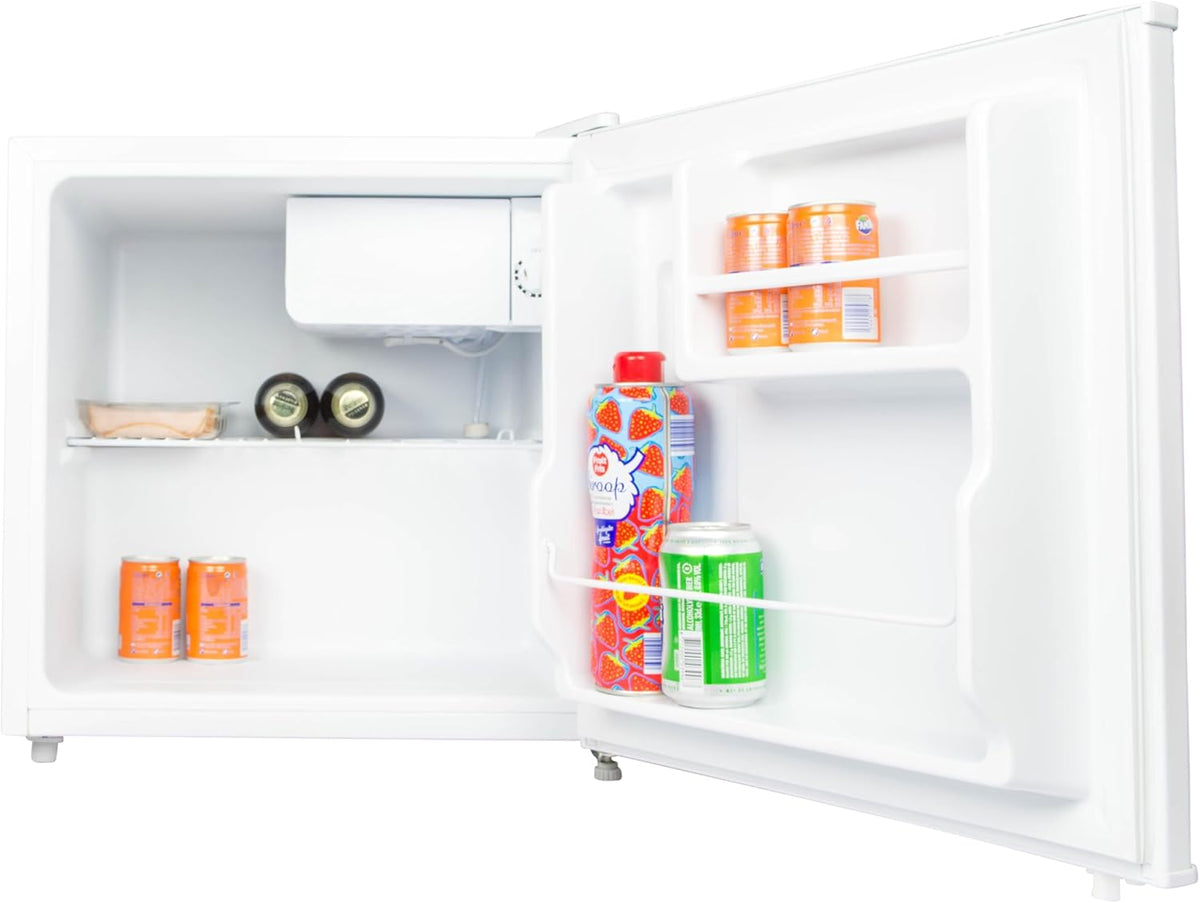 Salora Mini Koelkast 45L – Compact, Vrijstaand, Wit, Ideaal voor Kleine Ruimtes of Studentenkamer, Model CFB4300WH