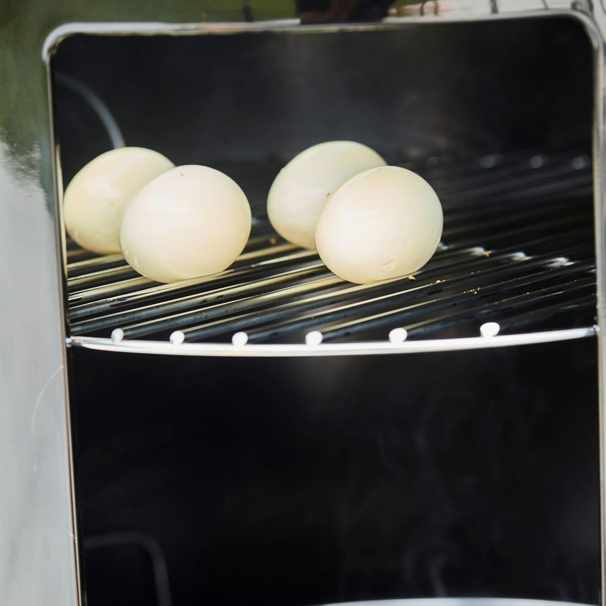 Barbecook rookoven Oskar S uit email zwart 40cm 43.5x55x88cm