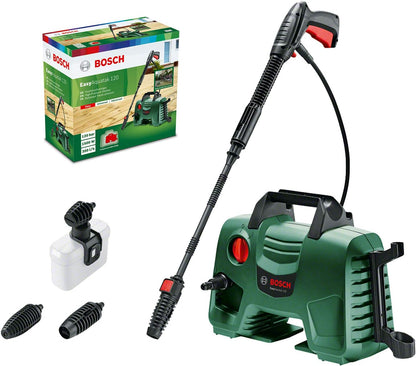 Bosch Home and Garden hogedrukreiniger EasyAquatak 120 (1500 W, druk: 120 bar, kartonnen doos) & Bosch Home and Garden F016800361 6m verlengslang