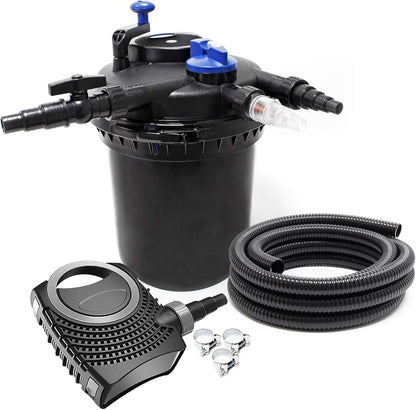 SunSun CPF-10000 set tot 12.000 l UVC 11 W NEO8000 pomp slang vijverfilterset