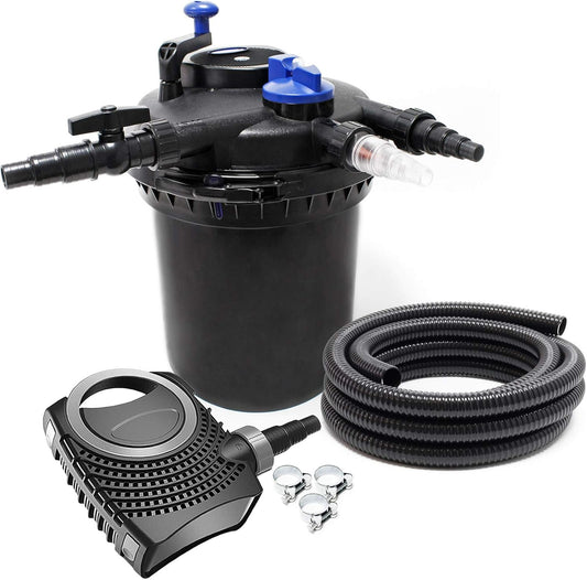 SunSun CPF-10000 set tot 12.000 l UVC 11 W NEO8000 pomp slang vijverfilterset
