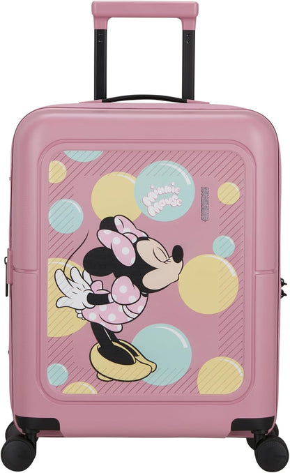 American Tourister Dashpop Disney - Spinner S, verwisselbare handtas, 55 cm, 41/47 L, meerkleurig (Minnie Bubbles)