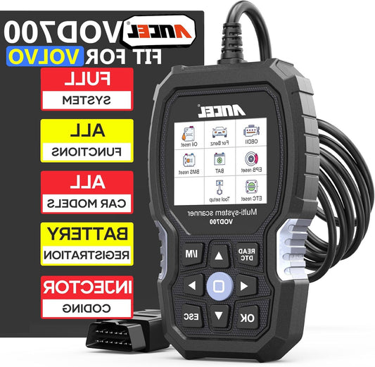 OBD2 Diagnosetool – Autoscanner – Foutcode Lezer – Diagnoseapparaat – Auto Diagnosetester – Volledige Systeemdiagnose – Gratis Levenslange Updates