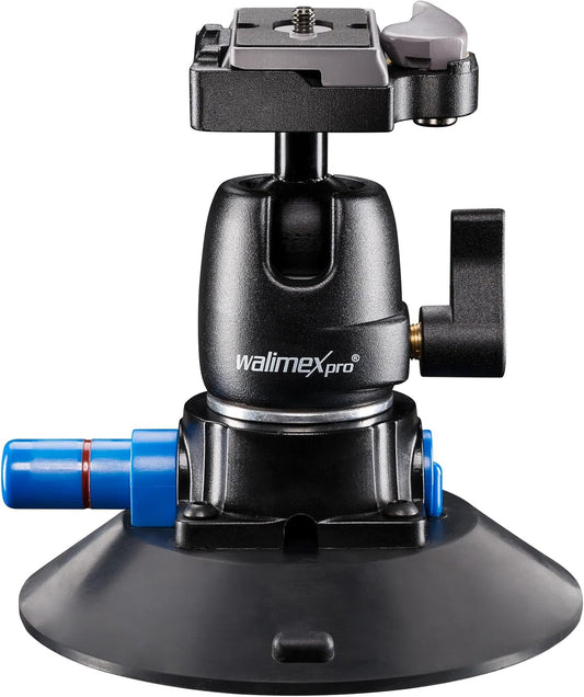 Walimex Pro Zuignap statief incl. kogelkop voor systeem- en DSLR-camera's