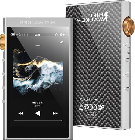 Hi-Fi Lossless MP3 Speler – Draagbare Muziekspeler – Digitale Audio Speler – Hi-Res Speler – Soundplayer – ES9038Q2M DAC & FPGA DSD Decoding – 4-Inch HD Touchscreen & 3000mAh Batterij