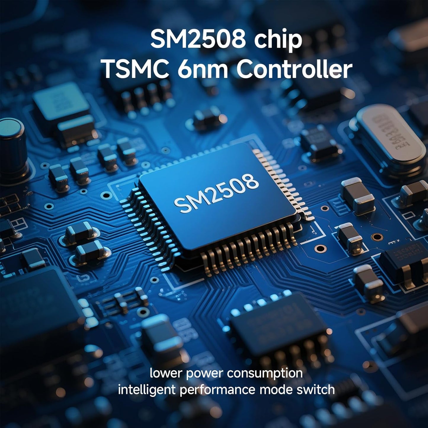 fanxiang 1TB NVMe SSD PCIe Gen5, lees-/schrijfsnelheden tot 14000/8500 MB/s met koelsticker, M.2 2280 PCIe 5.0 met DRAM en SLC, interne solid-state schijven voor desktops en laptops - PC-S910 Pro
