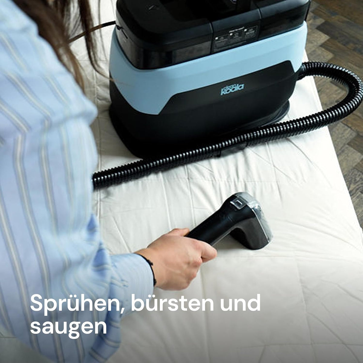Tapijtreiniger – Vloerreiniger – Kruimeldief – Stofzuiger – Tapijtstofzuiger – 2-in-1 Reinigingskracht Met Warmte – Lichtgewicht En Gebruiksvriendelijk
