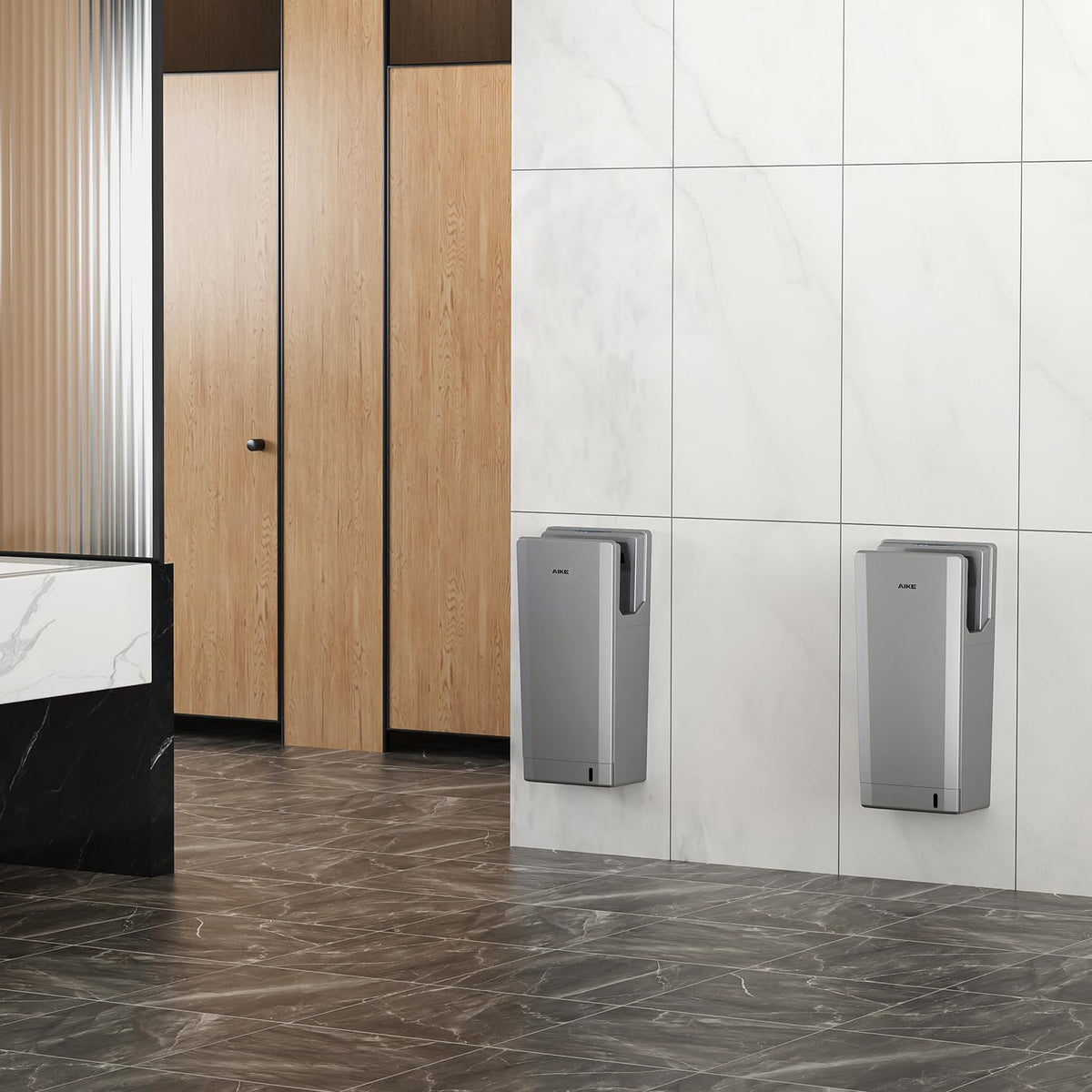 Elektrische Handdroger – Handendroger – Luchtblazer – Droogmachine – Wandhanddroger – 1850W Krachtige Motor – Ingebouwd HEPA-Filter voor Hygiëne