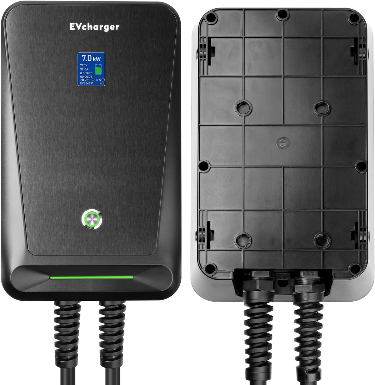 Type 2 Oplader – EV Lader – Elektrische Auto Oplader – Laadstation – Plug-in Hybride Oplader – 7 kW Vermogen – 6 Meter Kabel