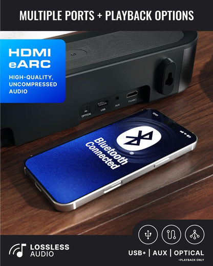 2.1 Audiosysteem – Speakerset – Luidsprekerset – Computerspeakers – Pc Speakers – Compact Formaat – Krachtige Bas