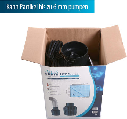 Propellervijverpomp – Vijverpomp – Waterpomp – Circulatiepomp – Vuilwaterpomp – 280 Watt – Max. Debiet 45 m³/uur
