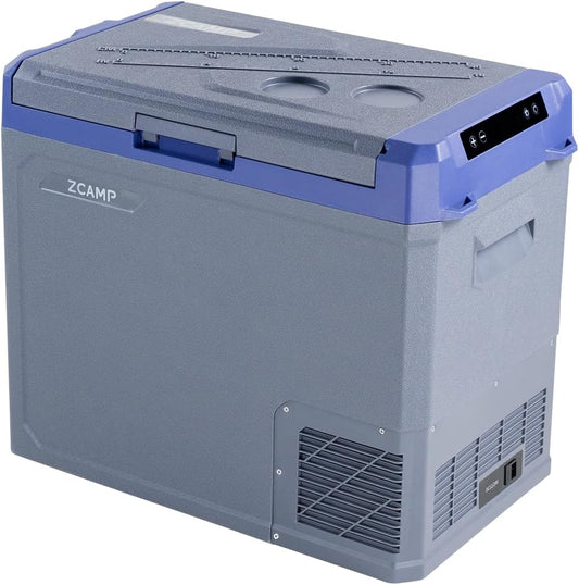 GE50 50L Koelbox, 12V, Mini-Koelkast, Elektrische Compressor, Auto-Koelkast, Camping, Vriesbox, Klein, Draagbaar, Voor Auto, Vrachtwagen, Boot, Camper