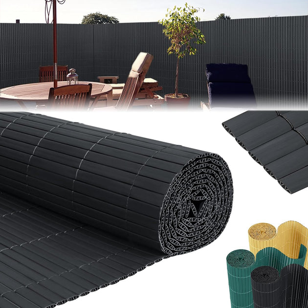 PVC Privacy Mat – Zichtscherm – Balkonbekleding – Tuinafscherming – In ...