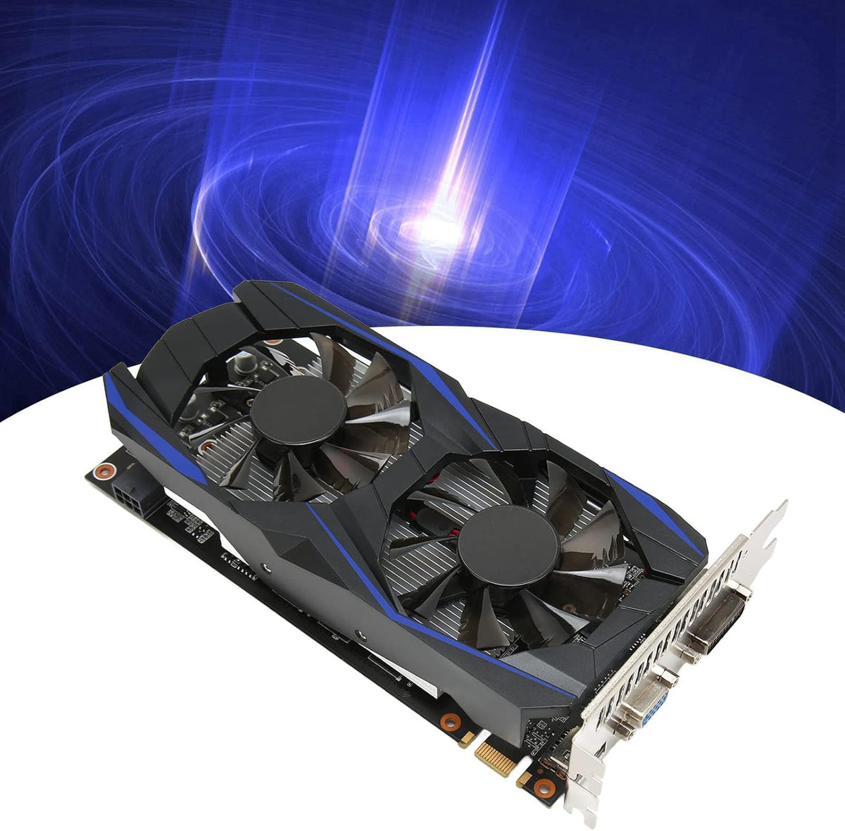 550Ti 6GB Gaming Grafische Kaart, 192BIT GDDR5 PC Videokaart met Dual Fans, HDMI VGA DVI Interface voor Desktop Computer Gaming GPU (GTX550Ti 6GB)