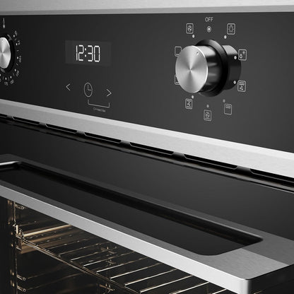 Inbouwoven – Elektrische Oven – Heteluchtoven – Ovenset – Keukenoven – 70 Liter Inhoud – Drievoudig Gehard Glas