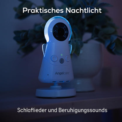 Angelcare AC25-SP 3-in-1 babymonitoring, video, audio + beweging met twee draadloze matten met sensoren