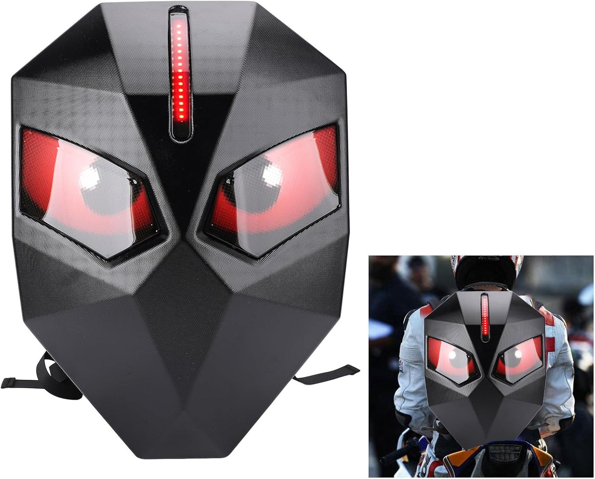 App Programmable LED Motorcycle Backpack met 60x48 -scherm en Opslag van Harde Shellhelmhelm