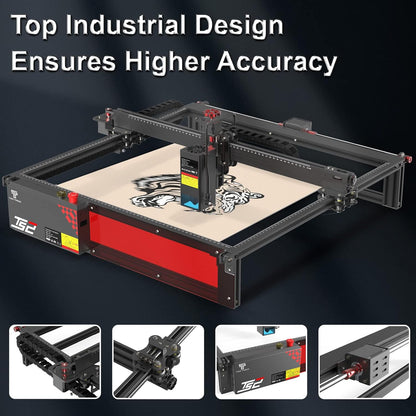 Lasergraveermachine – Laser Snijmachine – Lasersnijder – Graveermachine – Lasergraveer En Snijmachine – 20 W Vermogen – Snijdt Tot 15 Mm Hout En 10 Mm Donker Acryl