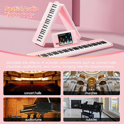 Digitale Piano – Keyboard – Elektrische Piano – Toetsenbordpiano – Piano Toetsenbord – 88 Gewogen Toetsen – 2 X 15W Luidsprekers
