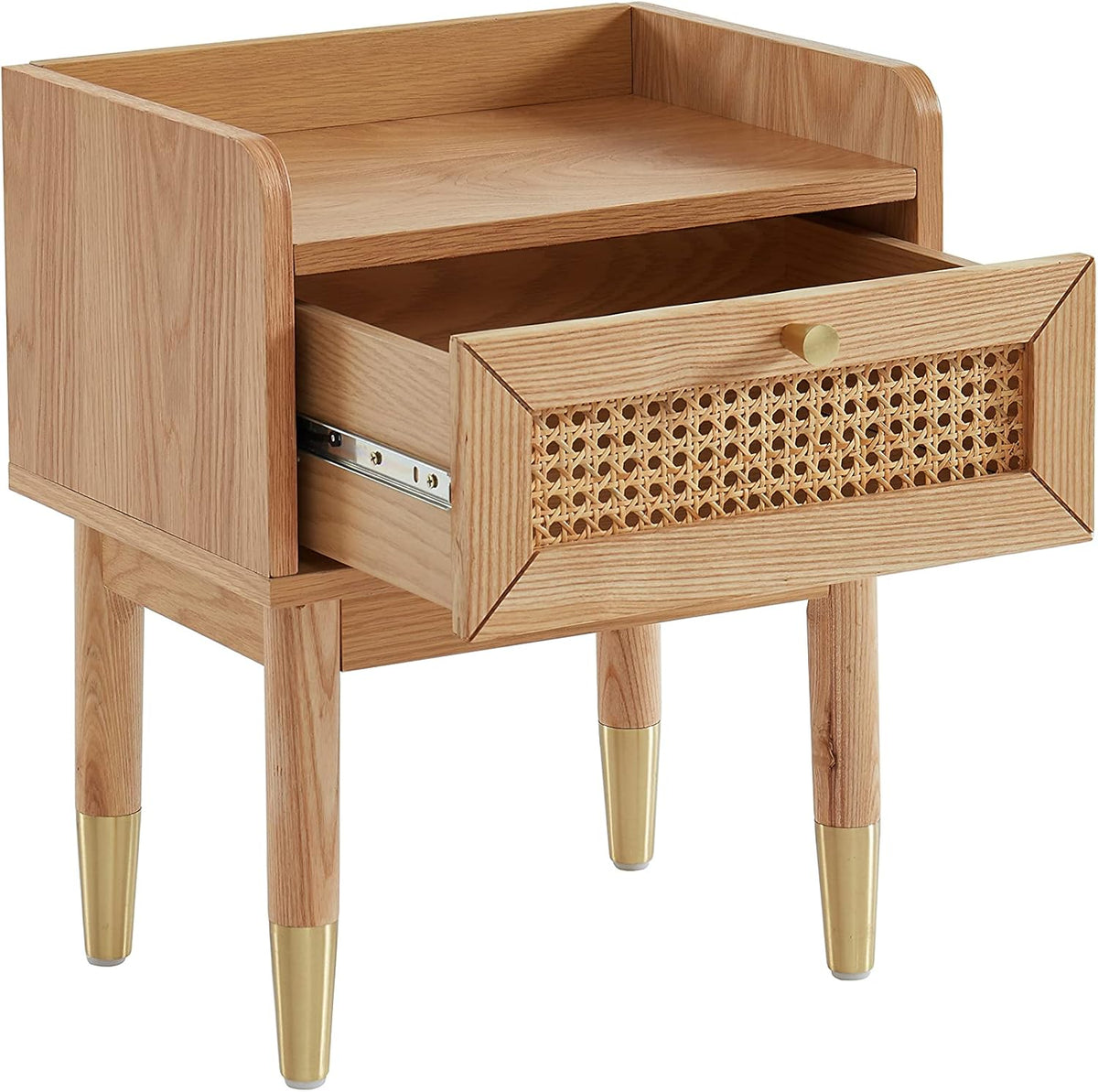 BAÏTA Nachtkastje Leon, Hout, Eiken, L40cm LEON06