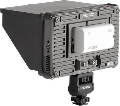 VILTROX SDI Camera Field Monitor DC-X3, 2000 Nits Super Heldere Daglicht Zichtbare 4K Input Output Touchscreen Video Monitor HDMI
