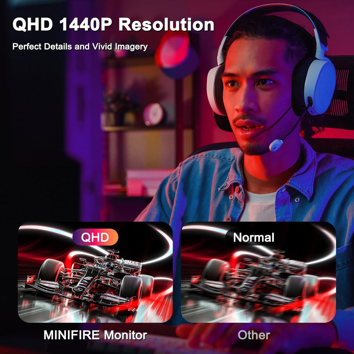 Minifire Gaming Monitor 27 200Hz - QUORE