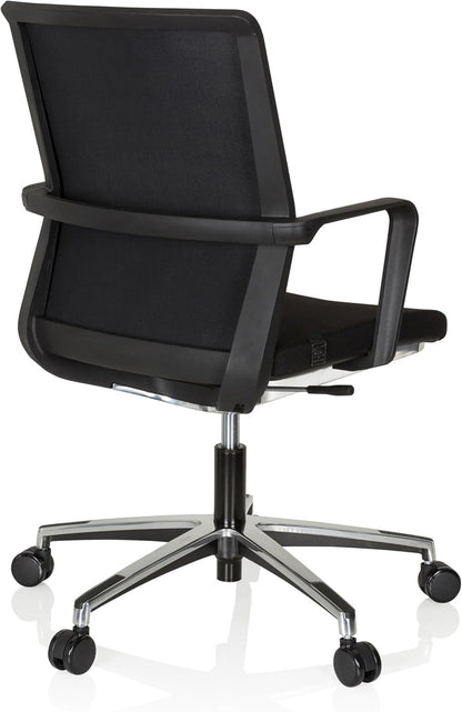 hjh OFFICE 608908 bureaustoel Move-TEC 3D stof zwart draaistoel voor dynamisch en gezond zitten