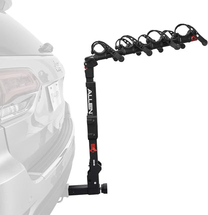 Allen Sports Premier Locking Quick Release 4-Bike Carrier voor 2 inch trekhaak, zwart