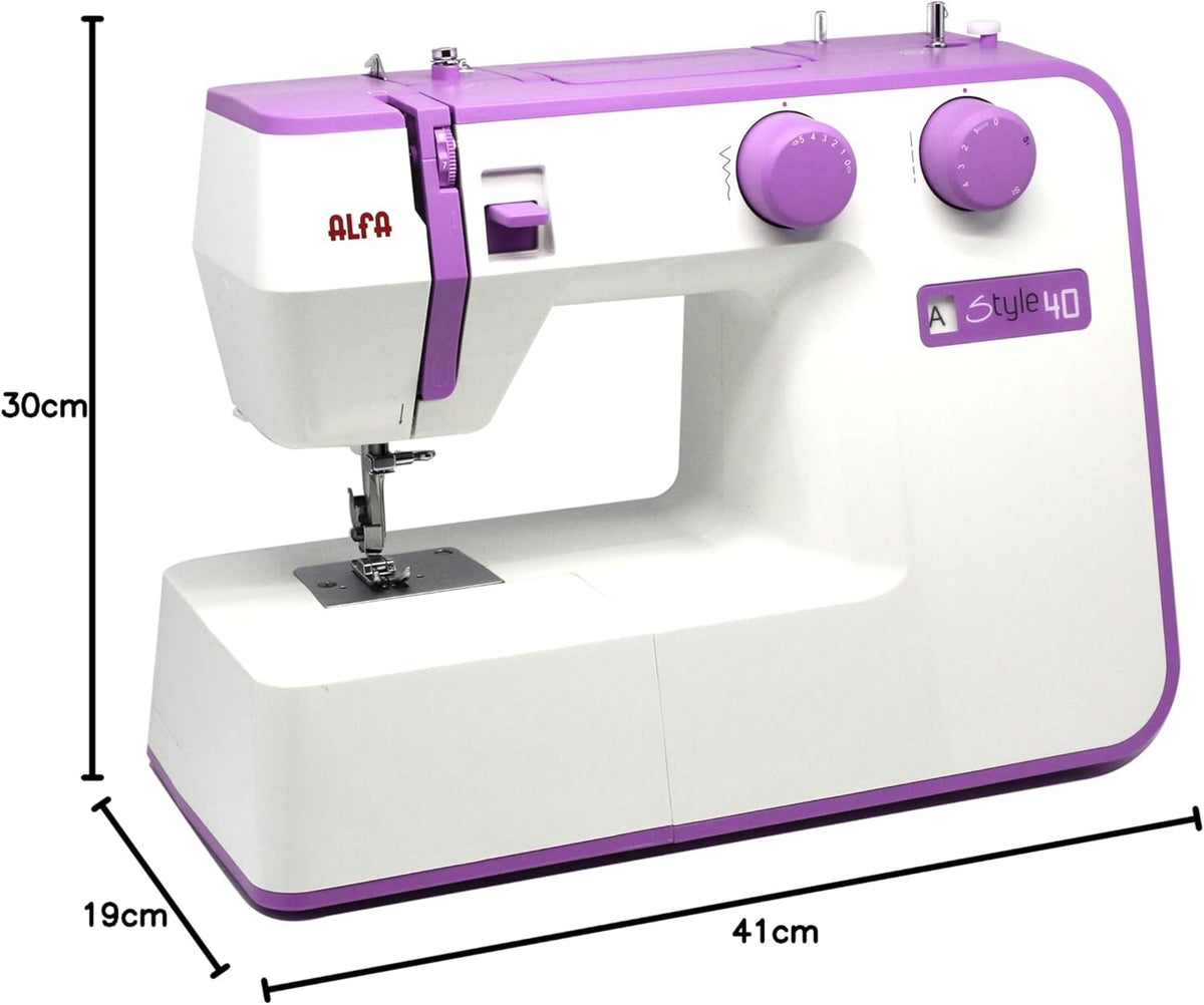 Naaimachine – Stikmachine – Huishoudnaaimachine – Naaimachine Voor Beginners – Hobbynaaimachine – 31 Steekprogramma’s – Automatische Steekinstelling Voor Elastische Stoffen