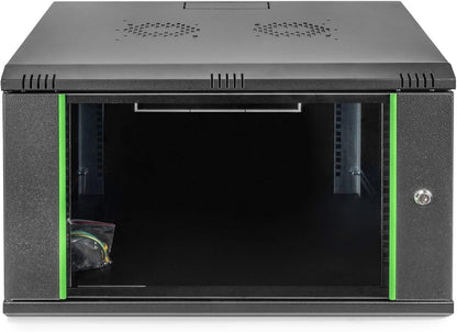 DIGITUS Netwerkkast - 19 inch Rack - 7 U - wandmontage - 600 mm diepte - draagvermogen 60 kg - Dynamic Basic Serie - Zwart