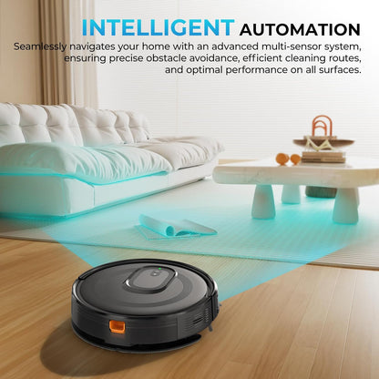 2-in-1 Robotstofzuiger – Robotstofzuiger – Stofzuigerrobot – Automatische Stofzuiger – Dweilrobot – Krachtige Zuigkracht 4200 Pa – App- en Spraakbediening (Alexa)
