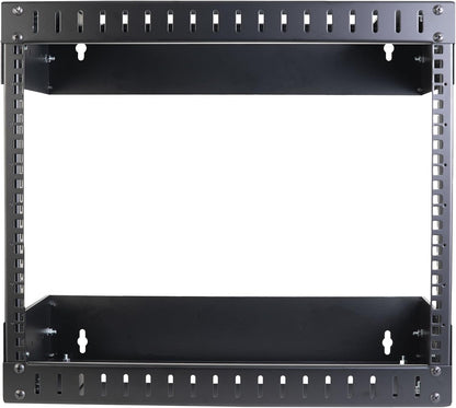 2-Post 8U 19 Inch Open Frame Server Rack – Netwerk Rack – Data Rack – Patchkast – Serverkast – Verstelbare Diepte 30,5-50,8 Cm – Draagvermogen 90 Kg
