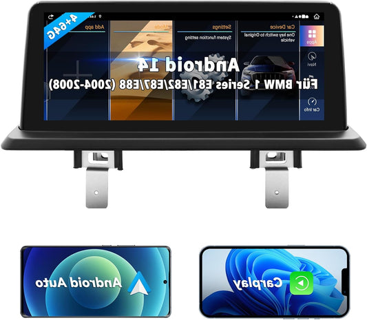 10,25 Inch Android Autoradio – Multimedia Systeem – Navigatie Unit – Touchscreen Radio – Auto Entertainment – Draadloos CarPlay & Android Auto – HD Touchscreen & GPS Navigatie