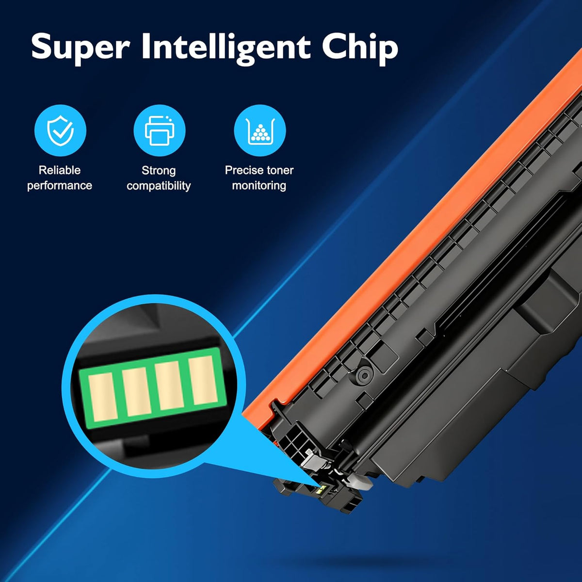 220X with chip 7500/5500 pages high performance compatible with HP 220X 220A Toner for HP Color LaserJet Pro MFP 4302fdw 4302dw 4302fdn 4202dw 4202dn W2200X W2201X W2203X (44000) ) pack - QUORE