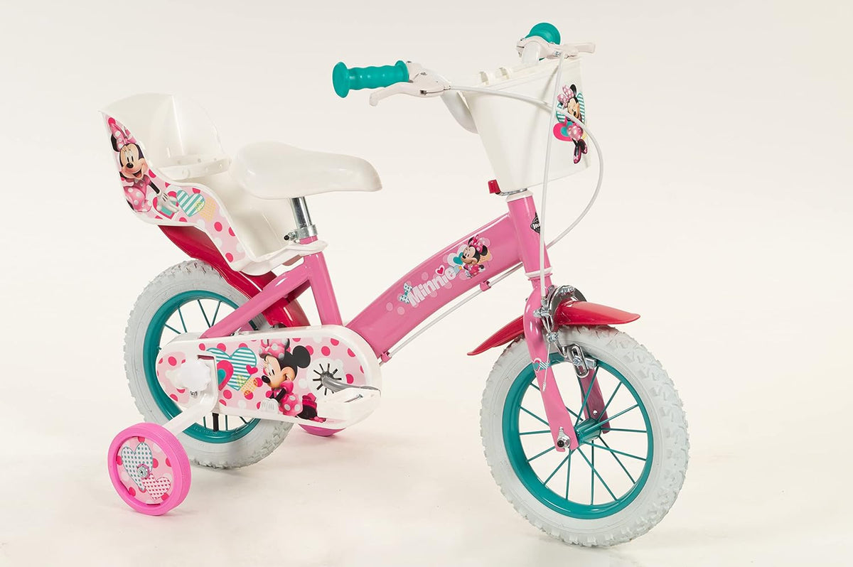 TOIMSA Fiets 12 inch Minnie Huffy (3/5 jaar), meerkleurig