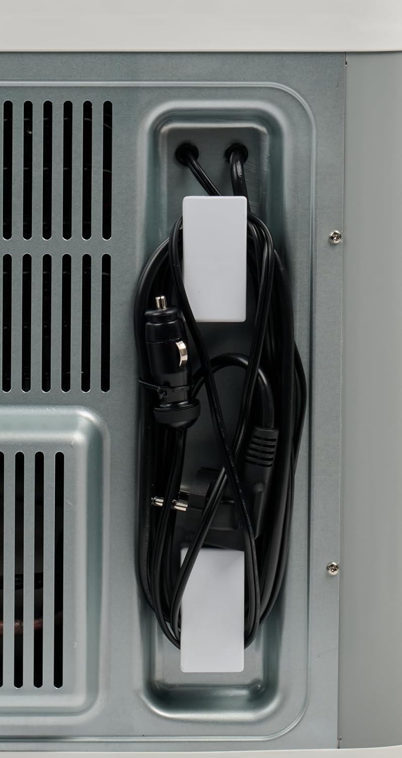 IGLOO IH45 Hybrid Compressor-koelbox, vriesbox, 43 liter, 12 V en 230 V, mini-koelkast voor auto, reismobiel en camping, grijs