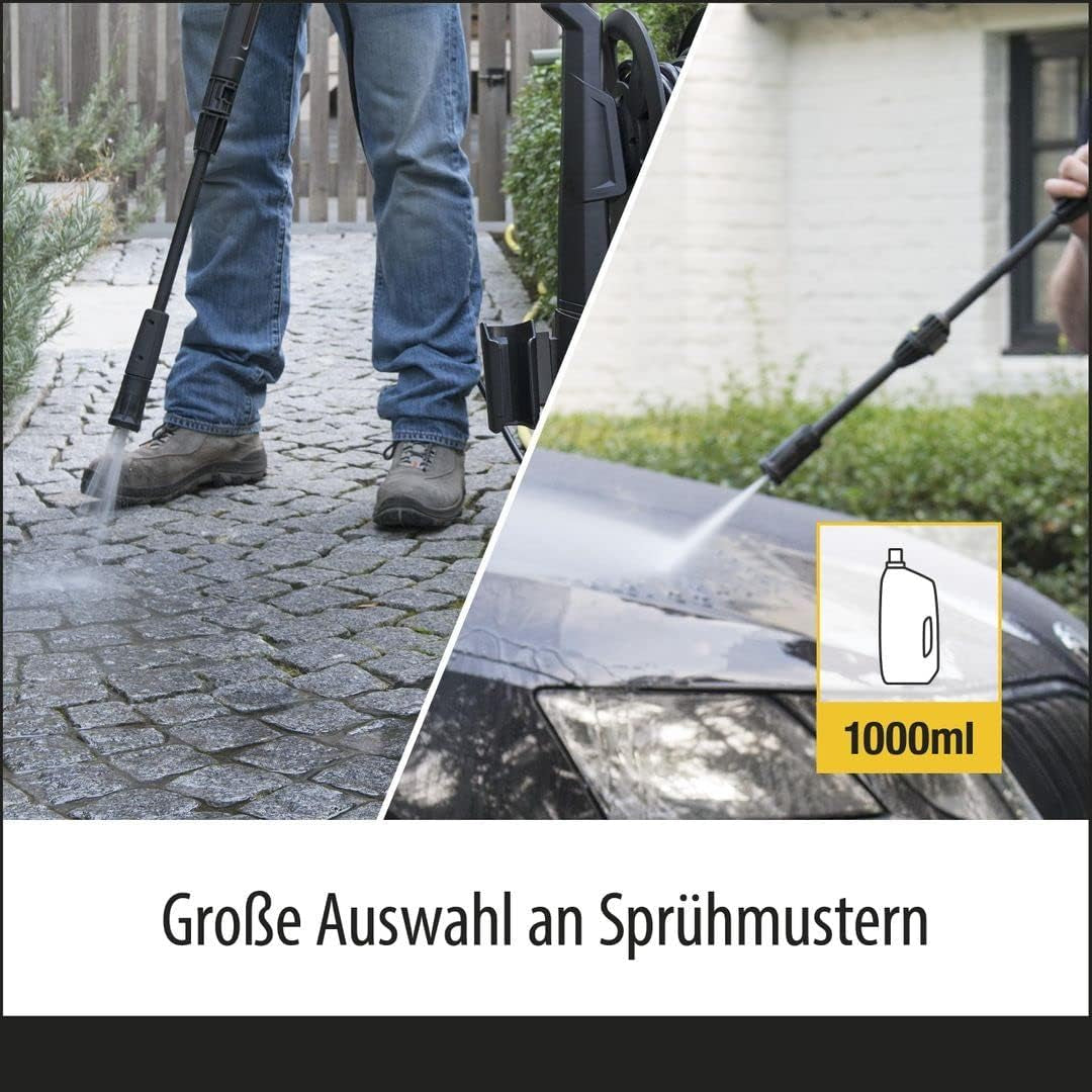 Hogedrukreiniger – Drukspuit – Waterreiniger – Spuitmachine – Schoonmaakspuit – 1800W Motor – Verstelbare Lans 8 Meter