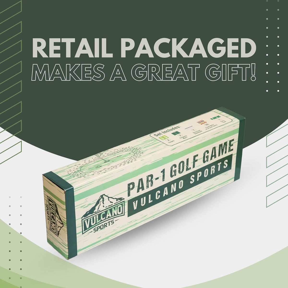 Par 1 Golf en cornhole spel voor de achtertuin, voor mannen, golfaccessoires, golf chipping game, golfuitrusting, golfspellen voor volwassenen binnen, golfuitrusting, trainingsapparatuur voor golf