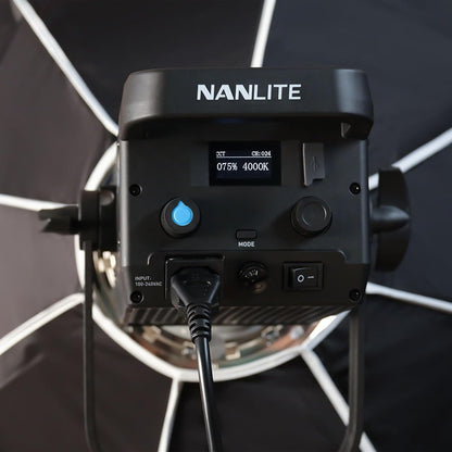 NANLITE FS-300B 300W tweekleurige LED-schijnwerper 2700K-6500K verstelbare CRI 96, app-bediening, led-videolamp Bowens Mount voor fotografie/video/YouTube/TikTok-contentcreatie en livestreaming