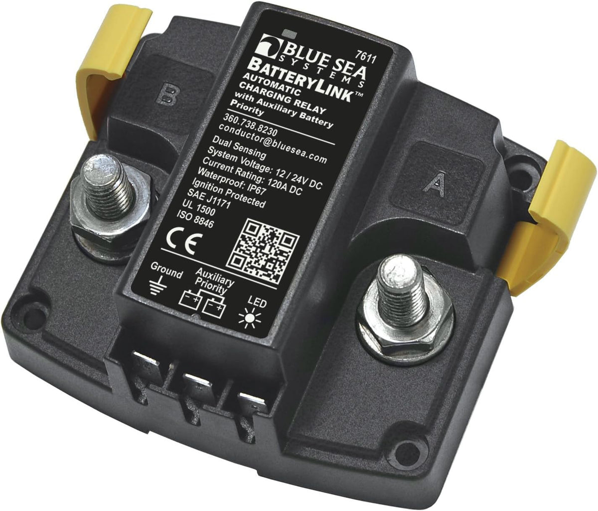 Blue Sea Systems Automatische oplaadrelais (ACR's)