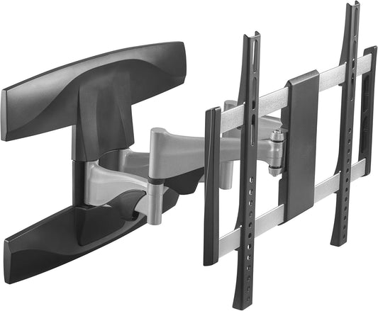 RICOO TV muurbeugel televisie zwenkbaar en kantelbaar voor 40-65 inch, universele tv-houder S1944, televisiehouder voor muur, wandhouder televisie 55 inch tot 45 kg met max. VESA 400x400 mm