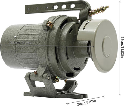 Electric Sewing Machine Motor, Clutch Motor for Industrial Sewing Machines, Clutch Motor, Industrial Sewing Machine for Zigzag Machines, Sicking Machines, High Position Sewing Machines Etc - QUORE