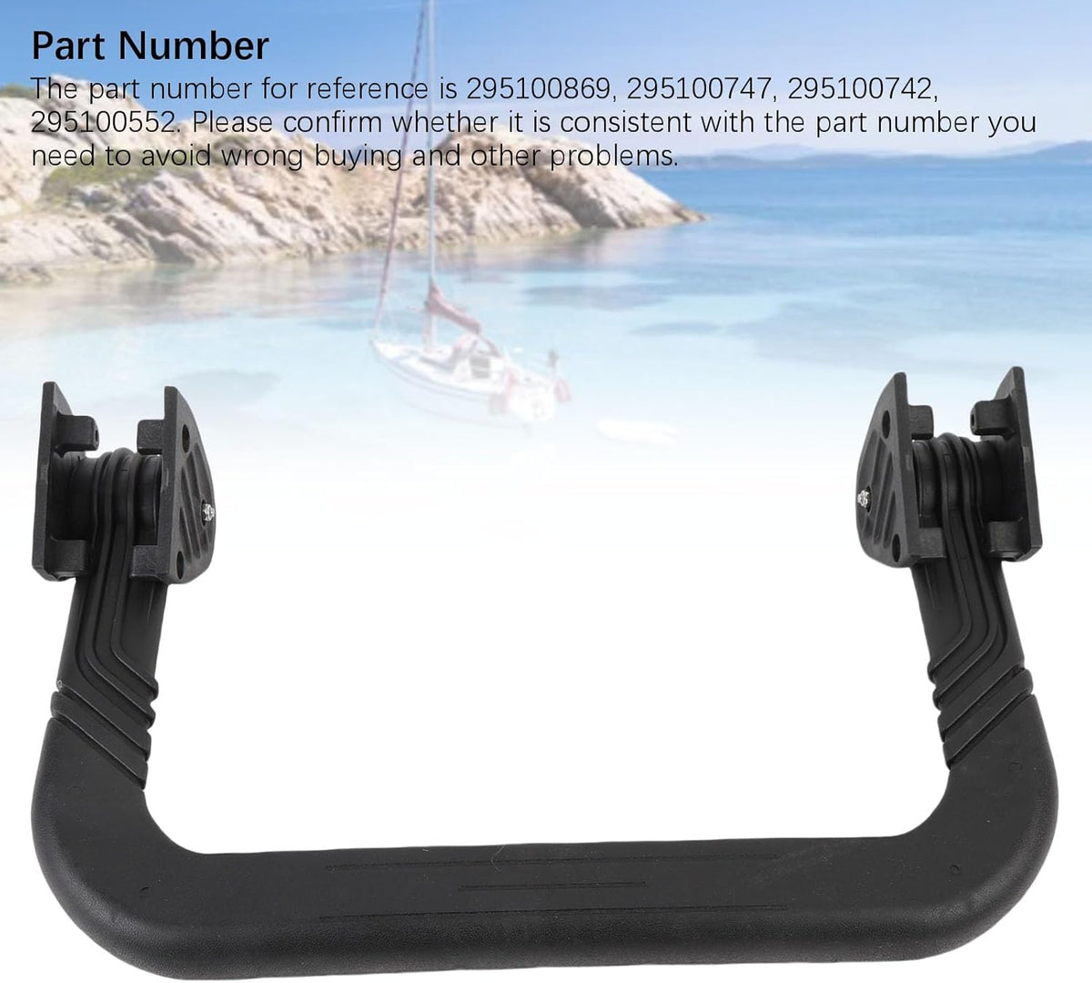 Boat Ladder, Intrekbare Lente Geladen Instapladder met Montagebeugel voor Ltd/RXT/RXT X/Wake Pro 2018 / SE 2020