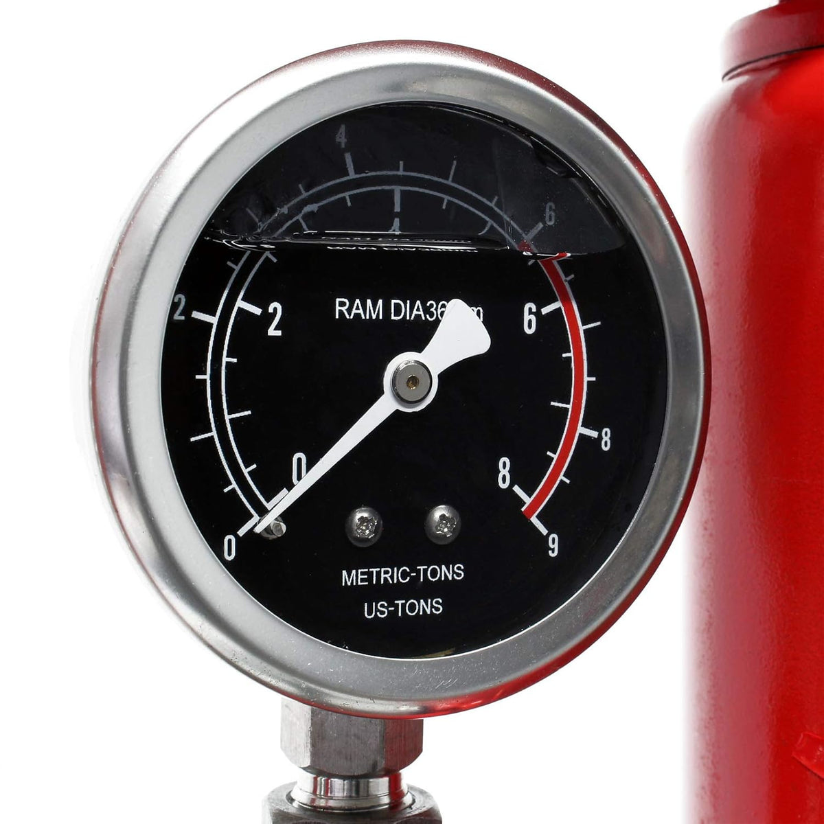 Wiltec werkplaatspers 6 t hydraulische persdrukmachine met manometer persmachine
