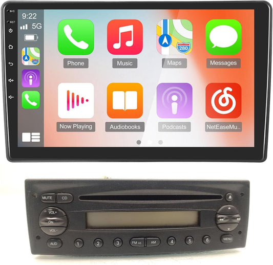 9-inch scherm auto-audio voor radio FIAT Iveco Daily IV V VI Citys Bus Box Kombi Furgon MK5 MK6 Estate 2006-2024, CayPlay autoradio met Bluetooth GPS RDS Navi Mirror Link FM SWC